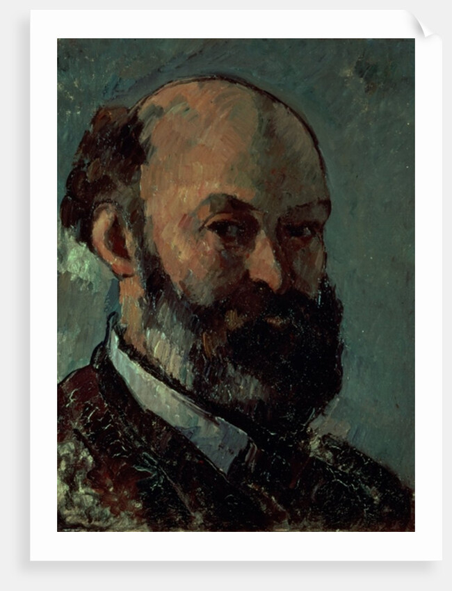 Self portrait by Paul Cezanne