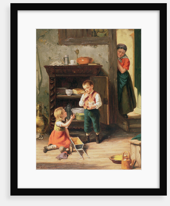 Children playing by Jan Walraven