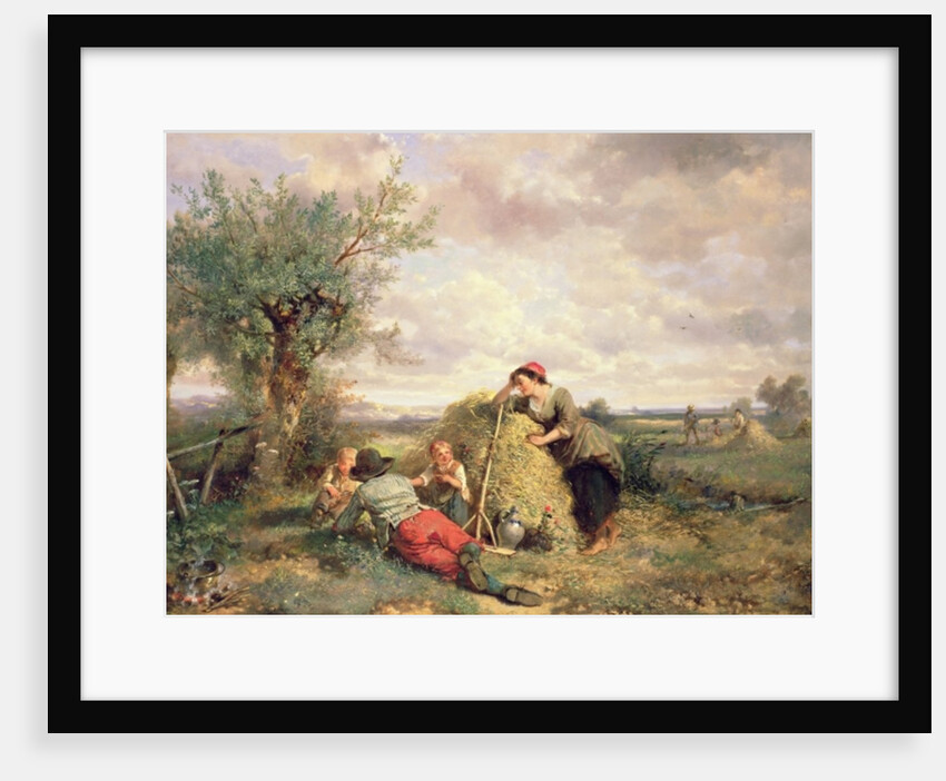 Haymaking by Jan Mari Henri Ten Kate