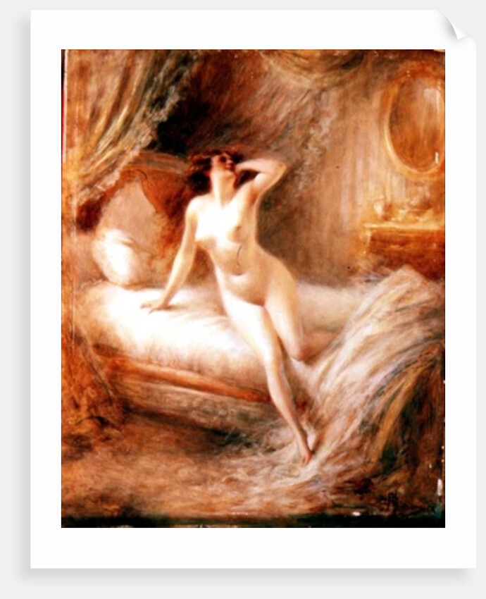 La Reveillée or Le Réveil by Albert Guillaume