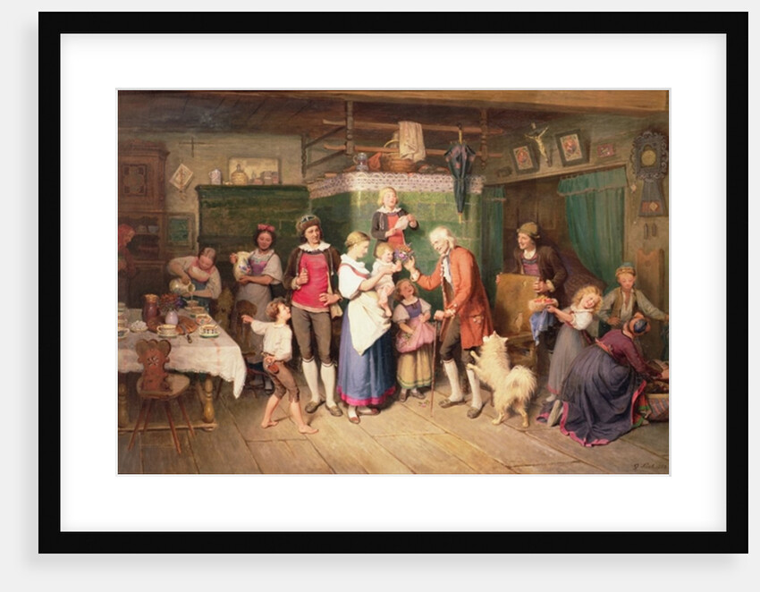 Baby's birthday party by Georg Saal