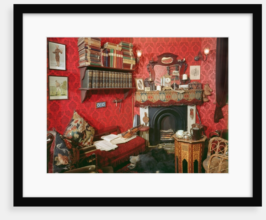 Reconstruction of Sherlock Holmes's Room at the Sherlock Holmes Pub by Anonymous