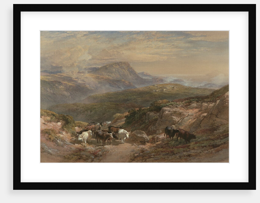 Scene in the Highlands, 19th century by William Leighton Leitch
