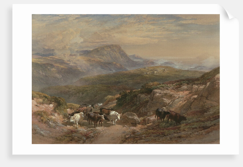 Scene in the Highlands, 19th century by William Leighton Leitch