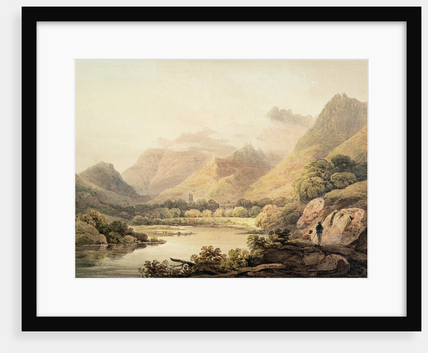 Ghirimeer, on the Upper Lake of Killarney by Francis Nicholson