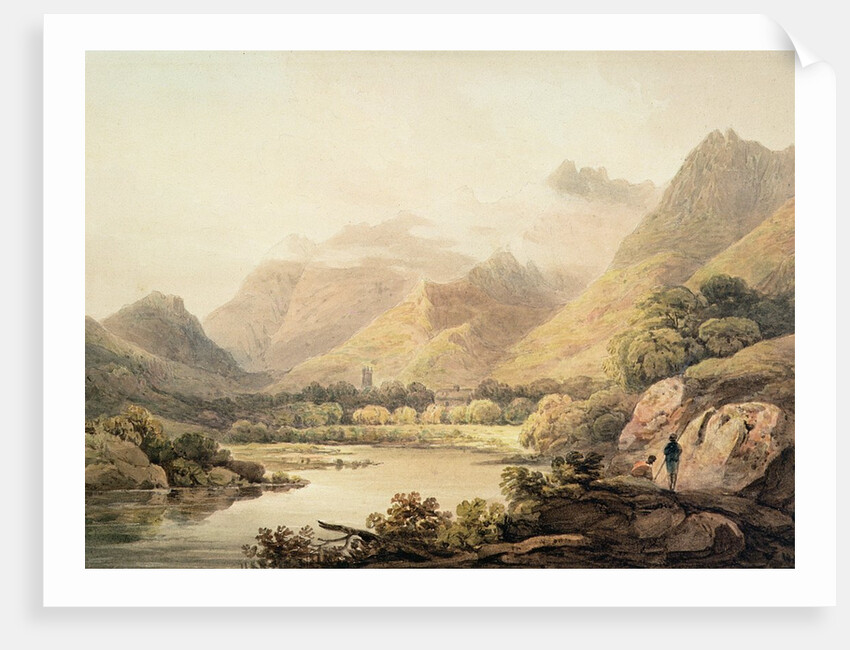 Ghirimeer, on the Upper Lake of Killarney by Francis Nicholson