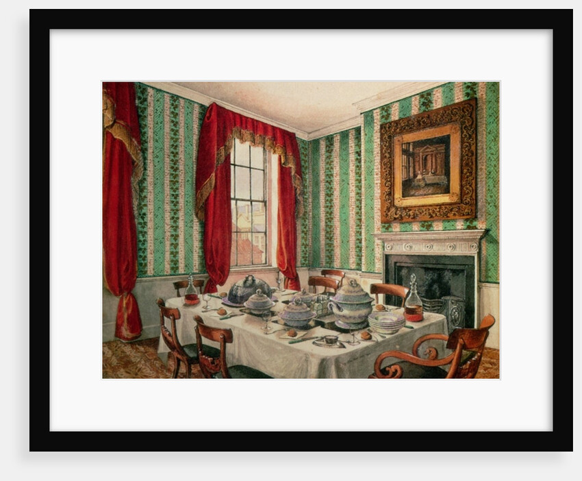 Our Dining Room at York, 1838 by Mary Ellen Best