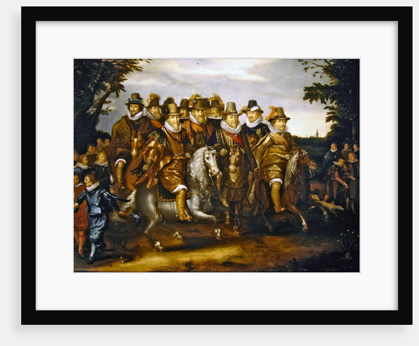 The Princes of Orange by Adriaen van de Venne