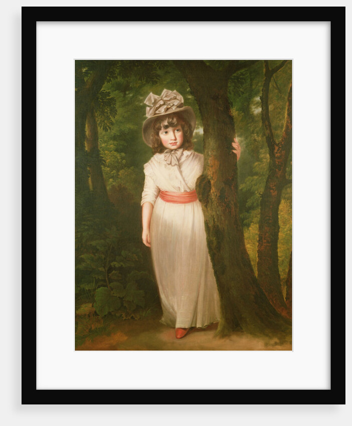 Portrait of Miss Harriett Anne Seale as Bo-Peep by John Hoppner