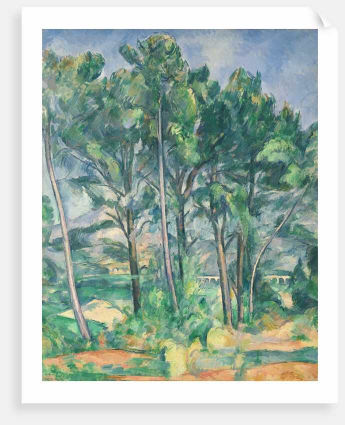 The Aqueduct, c.1885-87 by Paul Cezanne
