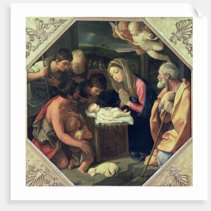 The Adoration of the Shepherds, c.1640-42 by Guido Reni