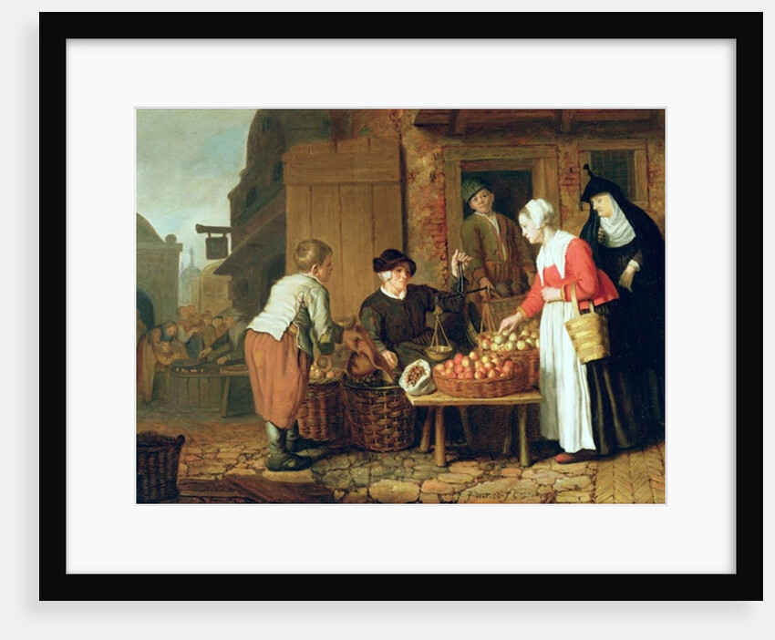 The Fruit Seller by Jan (1620-76) Victors