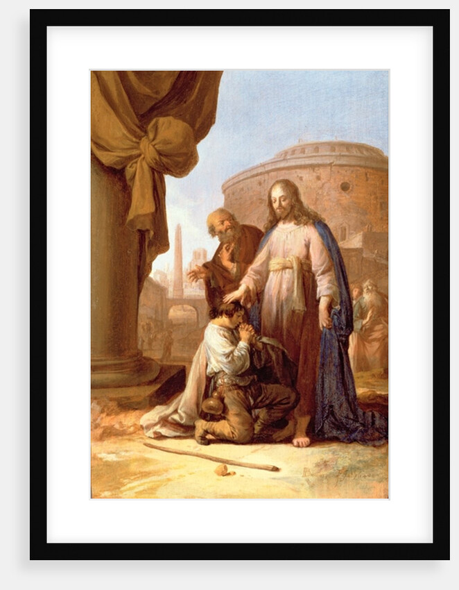 Christ and the Rich Young Ruler, 1640 by Bartholomeus Breenbergh
