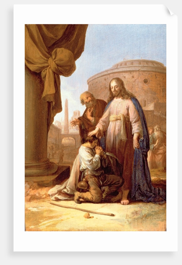 Christ and the Rich Young Ruler, 1640 by Bartholomeus Breenbergh