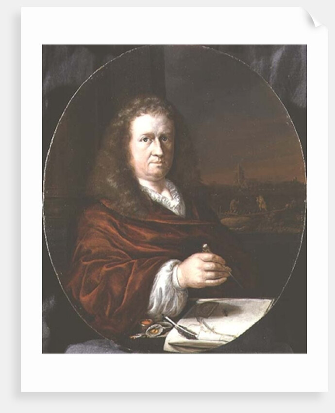 Portrait of a Land Surveyor by Jacob van der Sluys