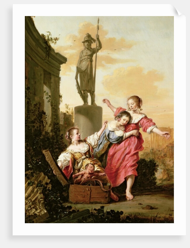 The Three Daughters of Cecrops discovering Erichthonius by Salomon de Bray