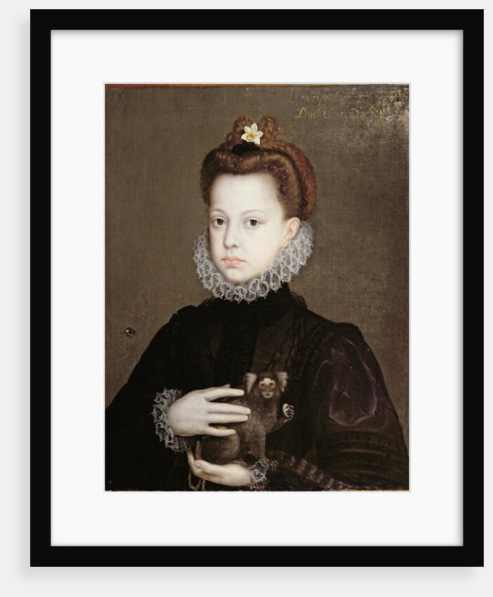 Infanta Isabella Clara Eugenia, Daughter of Philip II of Spain by Alonso Sanchez Coello