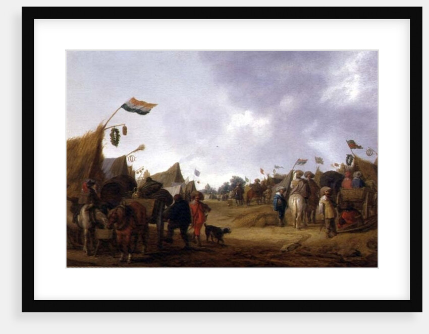 A military encampment, 1634 by Anthonie Palamedesz