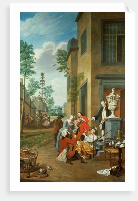 Villagers Merrymaking by Jan Josef the Younger Horemans