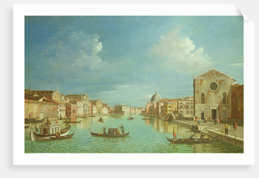 Venetian View, 18th century by William James
