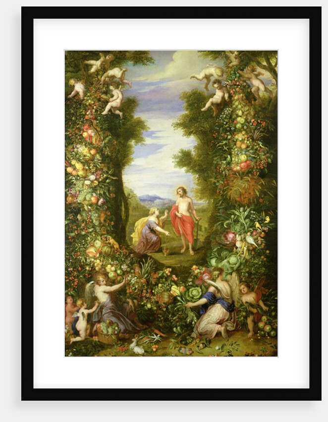 Christ and Mary Magdalene by Jan the Elder Brueghel