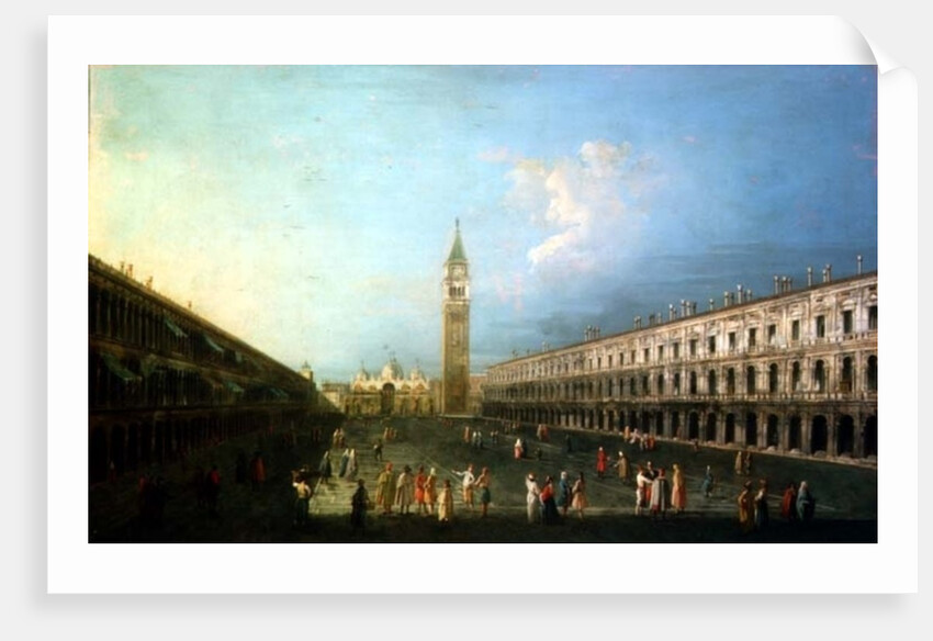 St Mark's Square, 18th century by Michele Marieschi