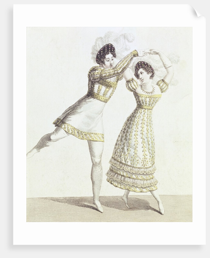 Costume design for a ballet at the Royal Opera House by Anonymous