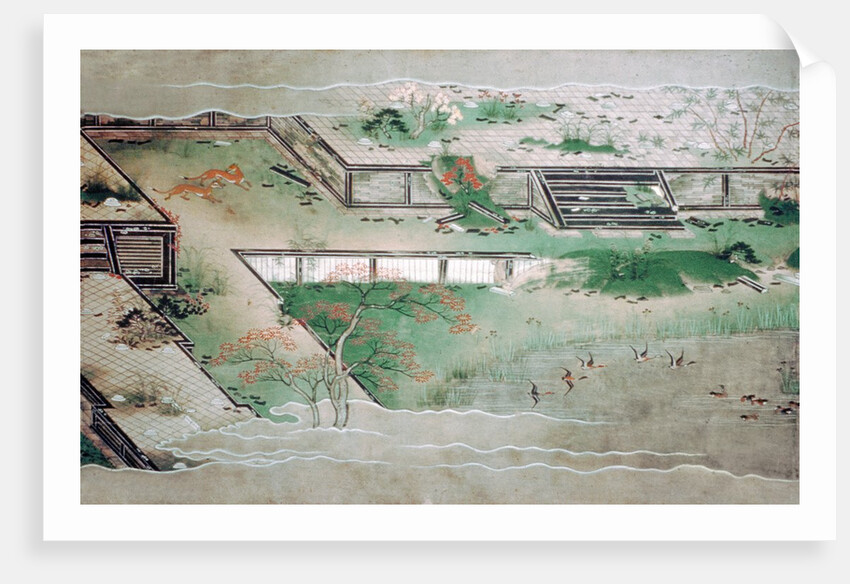 Hsun Ch'ing makes a pilgrimage by Fujiwara Nagataka