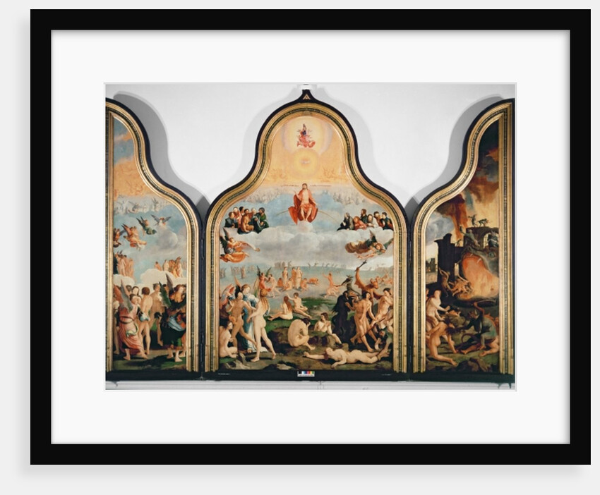 The Last Judgement by Lucas van Leyden