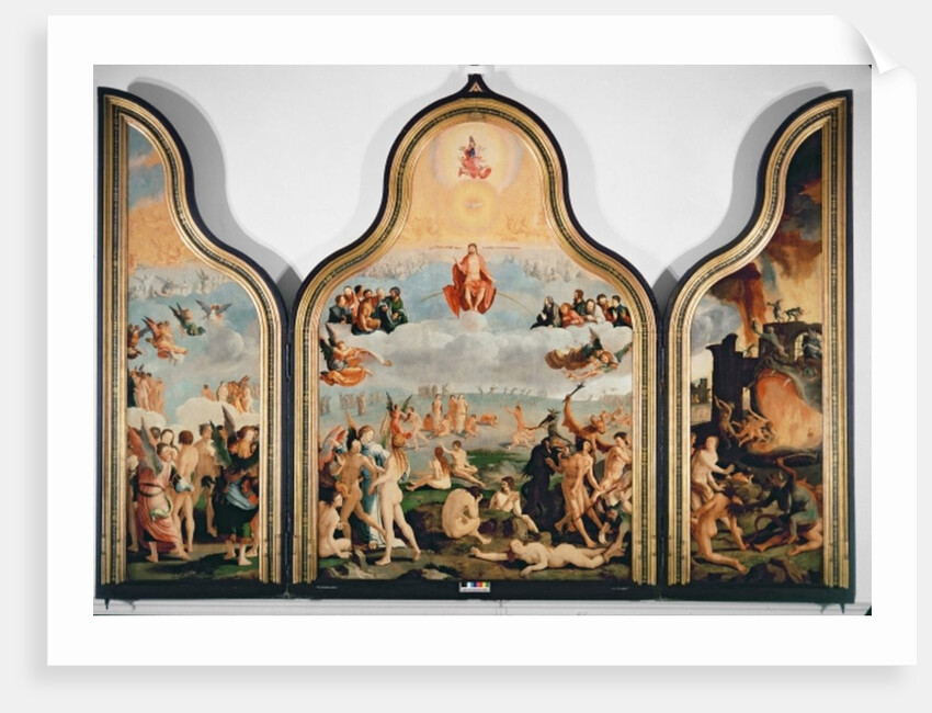 The Last Judgement by Lucas van Leyden