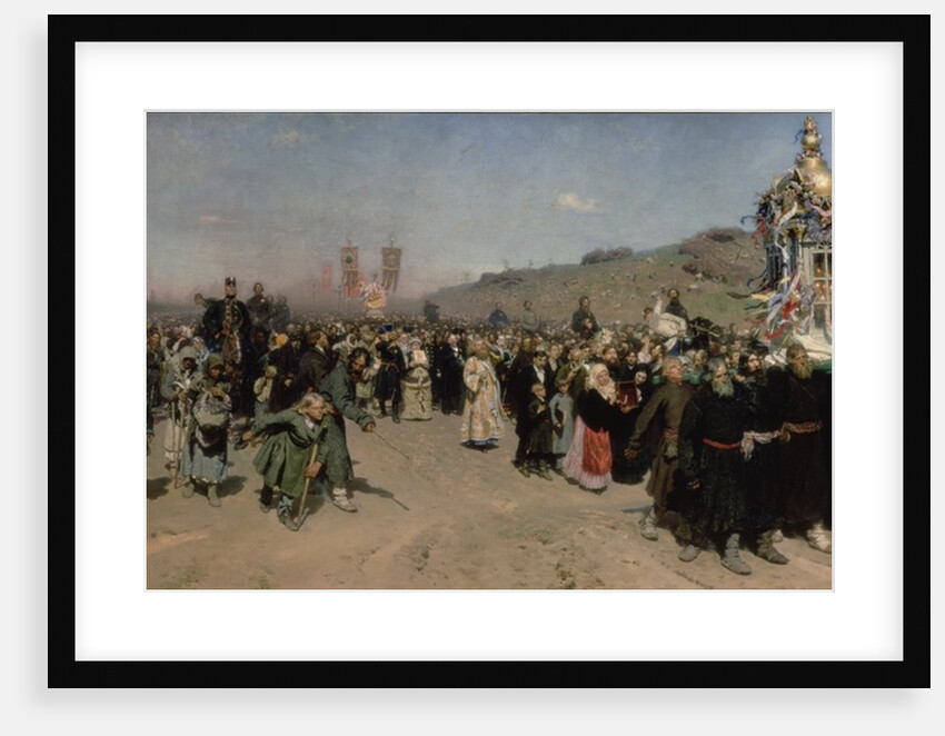 A Religious Procession in the Province of Kursk, 1880-83 by Ilya Efimovich Repin
