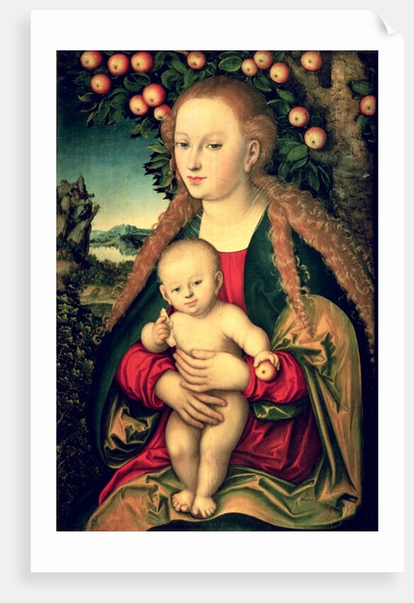 Virgin and Child under an Apple Tree by Lucas the Elder Cranach