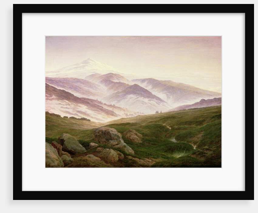 Reisenberg, The Mountains of the Giants, 1839 by Caspar David Friedrich