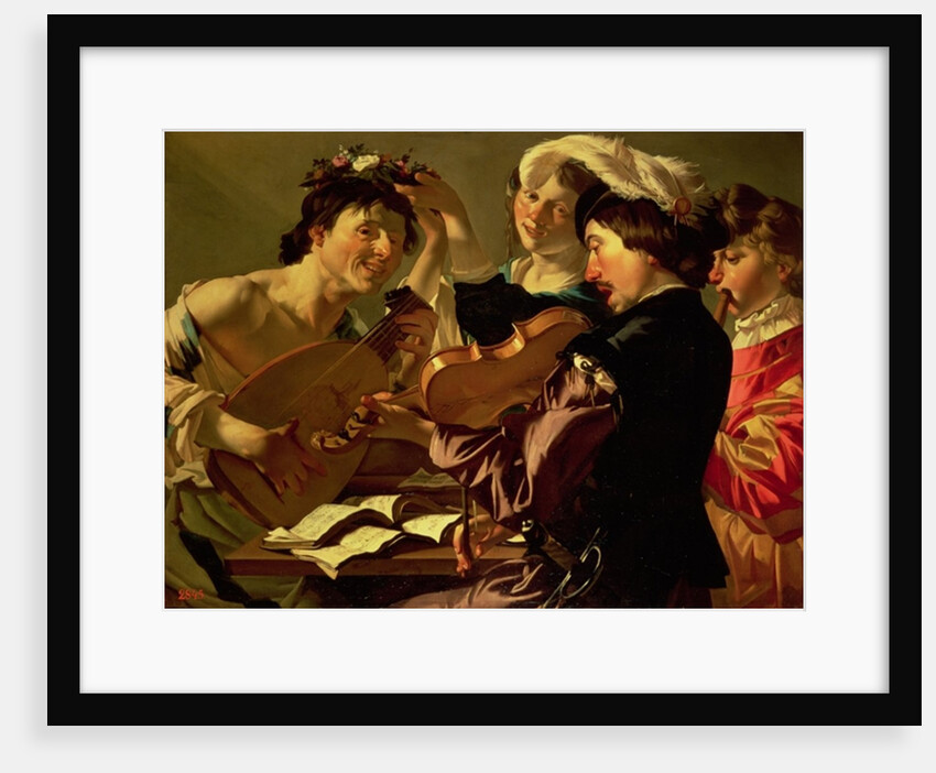 The Concert by Theodore van called Dirk Baburen