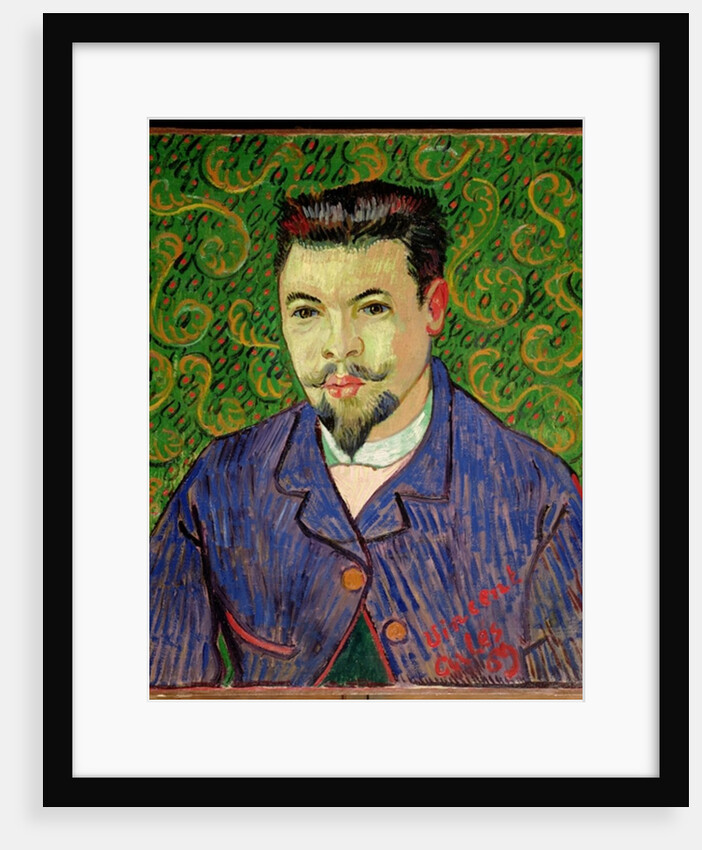 Portrait of Dr. Felix Rey, 1889 by Vincent van Gogh