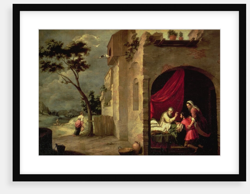 Isaac Blessing Jacob by Bartolome Esteban Murillo
