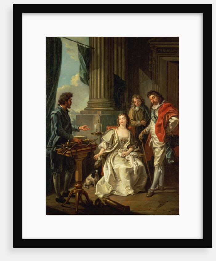 Pneumatic Experiment, one of a series, 1777 by Charles-Amedee-Philippe van Loo