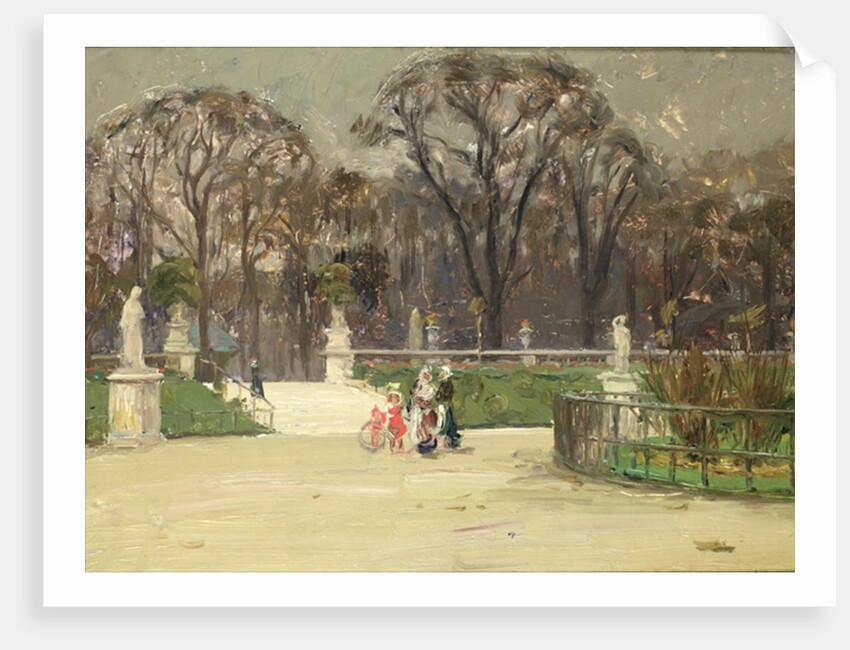 In the Jardin du Luxembourg by Jean-Louis Lefort