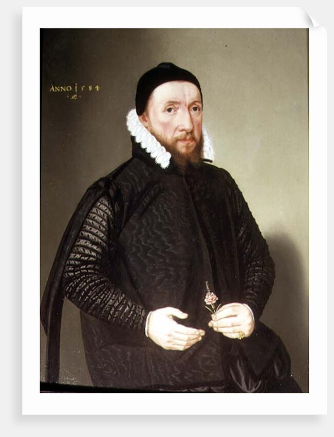 Betrothal Portrait of a Gentleman by Lorenz Strauch