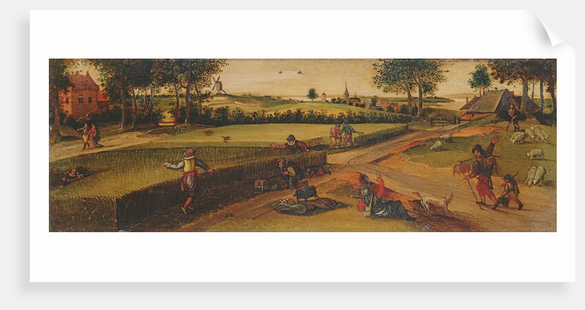 The Harvest, 17th century by Ferdinand Bol