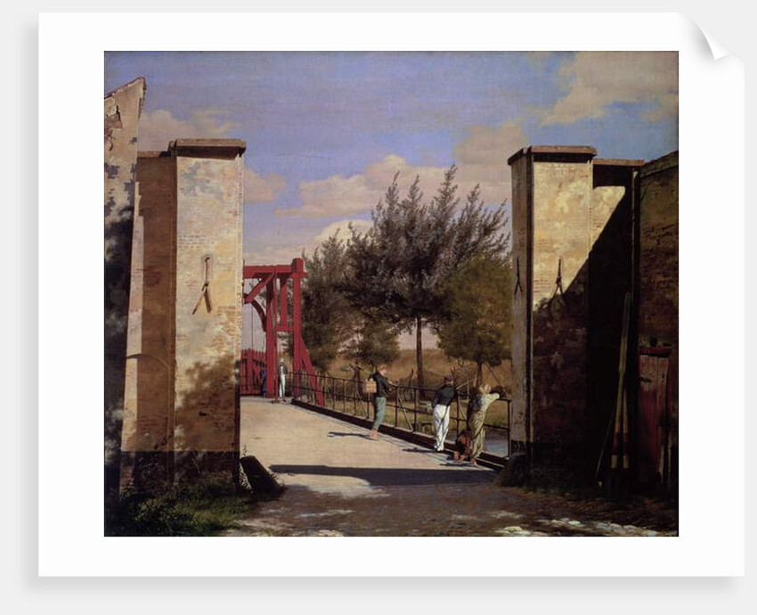 The North Gate of the Citadel, 1834 by Christen Schjellerup Kobke
