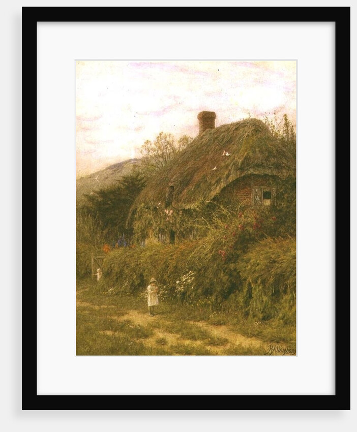 Off Fishing, Surrey by Helen Allingham