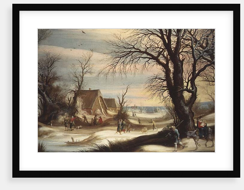 The Flight into Egypt by Gysbrecht Lytens or Leytens