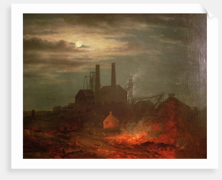 Old Hetton Colliery, Newcastle by English School