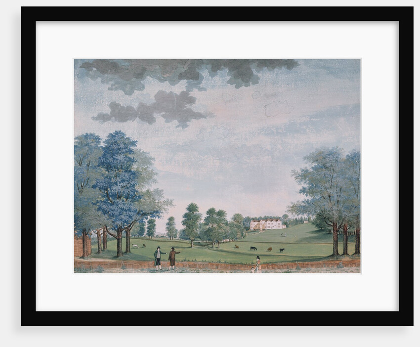 The Great House and Park at Chawton, c.1780 by Adam Callander