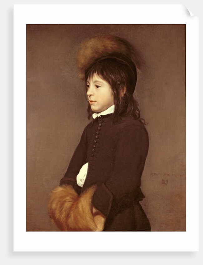 Portrait of a Boy Aged 11, 1650 by Jacob van Oost