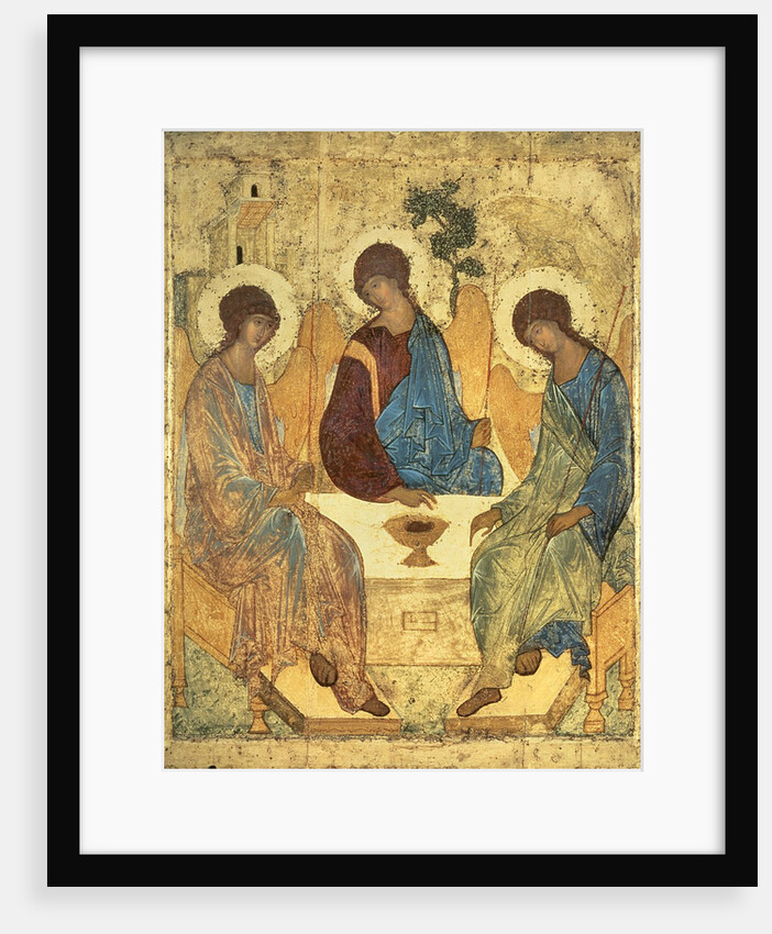 The Holy Trinity, 1420s by Andrei Rublev