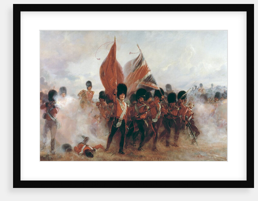 The Colours: advance of the Scots Guards at the Alma, 1899 by Lady Butler