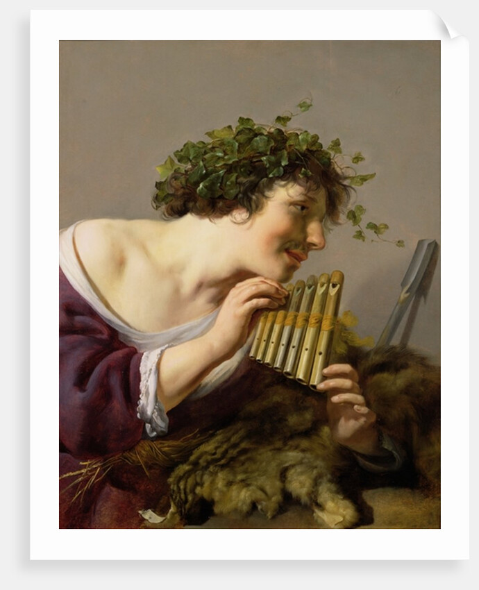 Pan Playing his Pipes by Paulus Moreelse