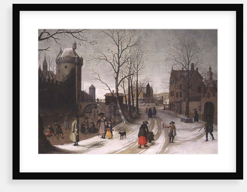 Winter by Sebastian Vrancx